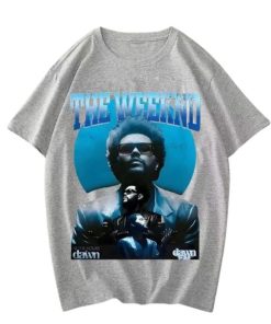 The Weeknd After Hours Gray T Shirt Till Dawn Fm
