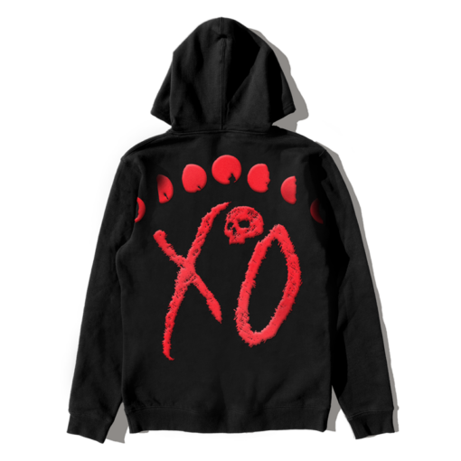 The Weeknd After Hours Signage Pullover Hood-Black