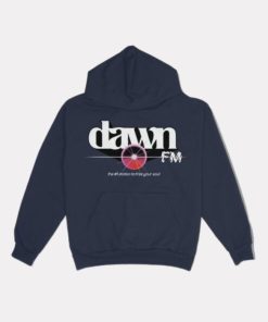 The Weeknd Dawn FM The 1 Station Hoodie Slate