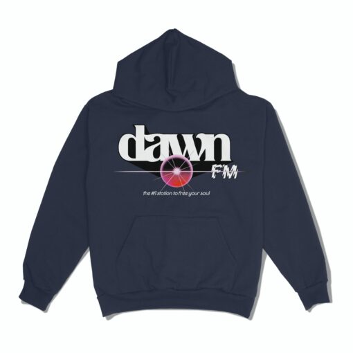 The Weeknd Dawn FM The 1 Station Hoodie Slate