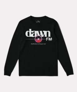 The Weeknd Dawn FM The 1 Station LS T shirt