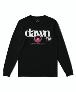 The Weeknd Dawn FM The 1 Station LS T-shirt