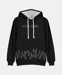 The Weeknd Never Coming Down Pullover Hoodie 3D Print