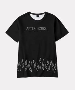 The Weeknd Never Coming Down T Shirt 3D Print