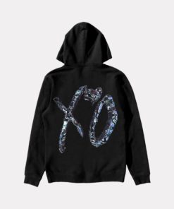 The Weeknd XO Logo Trip Pullover Hoodie