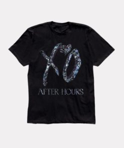 The Weeknd XO Logo After Hours Trip Tee Black