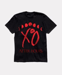 The Weeknd XO Logo Moon Phase Tee