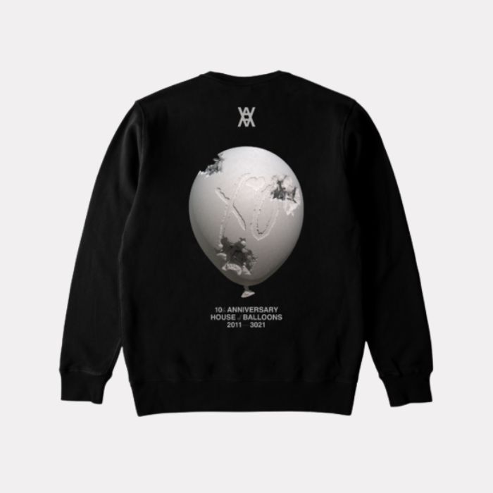 The Weeknd x Daniel Arsham House Of Balloon Crewneck Sweatshirt