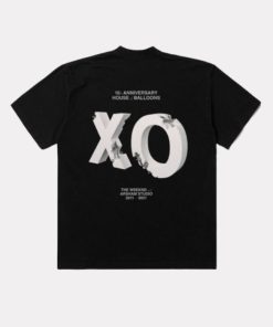 The Weeknd x Daniel Arsham House Of Balloons Eroded Cover T-shirt Black