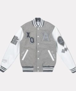 The Weeknd House Of Balloons Premium Award Jacket White Grey