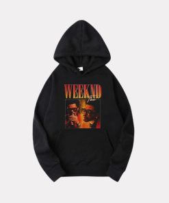 The Weeknd Hoodies Retro Style Graphic