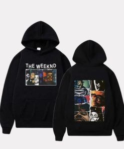 The Weeknd Collage Hoodie – Iconic Eras Streetwear
