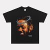 The Weeknd Crown of Thorns Smile Tee – Artistic Portrait