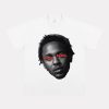 The Weeknd DAMN Eyes Graphic Tee – Monochrome Portrait