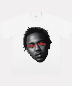The Weeknd DAMN Eyes Graphic Tee – Monochrome Portrait