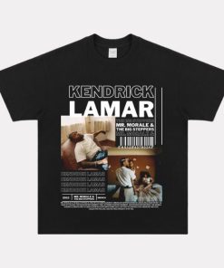 The Weeknd Mr. Morale & Steppers Album Cover Tee Black