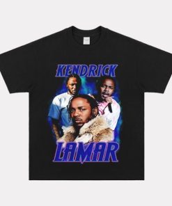 The Weeknd Retro Nights Tee – Icons in Neon Blue Flame