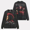 The Weeknd Signature Washed Black Long Sleeve