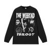 The Weeknd Trilogy XO Vintage Black longsleeves