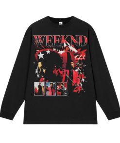 The Weeknd Vintage Graphic Black Longsleeve