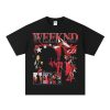 The Weeknd Vintage Rap Tee – Retro Washed Black T-Shirt