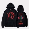 The Weeknd XO Party Monster Hoodie – Bold Red Graphic