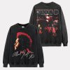 The Weeknd Xo Washed Black Sweatshirt