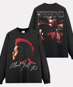 The Weeknd Xo the Host Black Long Sleeve