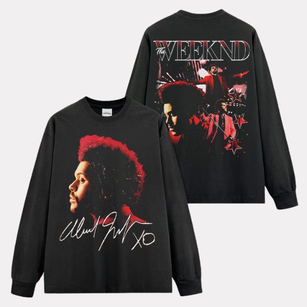 The Weeknd Xo the Host Black Long Sleeve