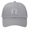 XO Embroidered Baseball Gray Cap