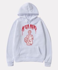 The Weeknd After Hours Vintage White Hoodie