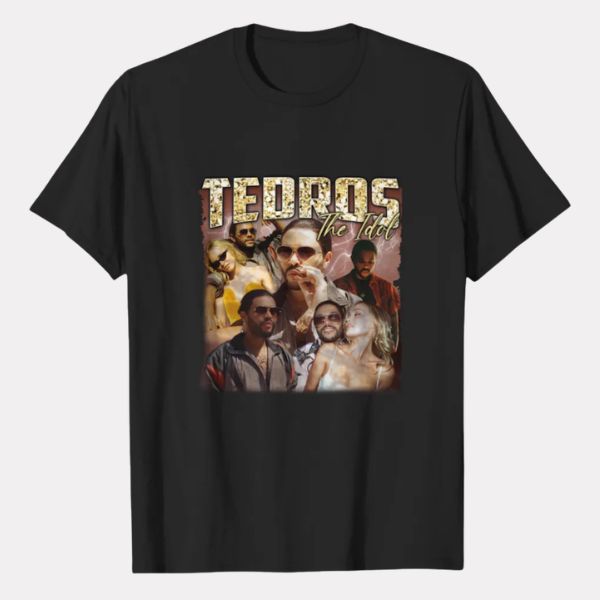 Tedros The Idol LA 0204 The Weeknd Black T-shirt